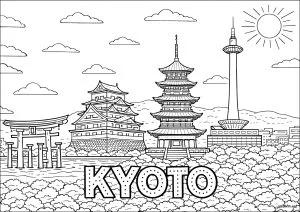 Kyoto et ses monuments emblématiques