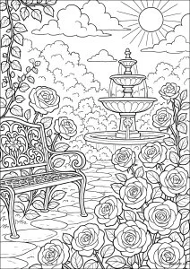 Roseraie Victorienne