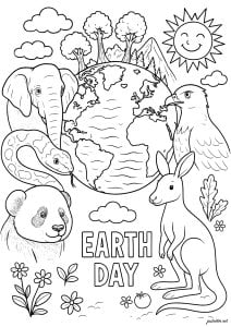 Harmonie de la faune mondiale