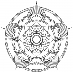 Mandala Majestueux