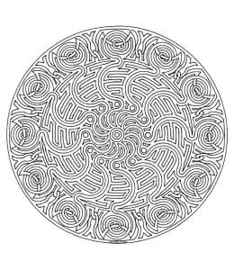 Mandala adulte 5