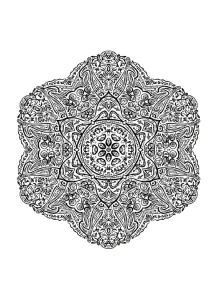 Mandala Adulte 8