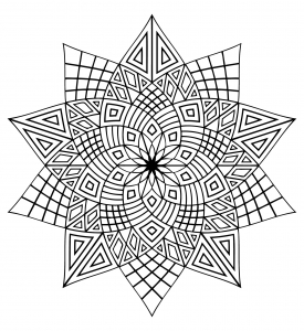 Mandala Difficile 3