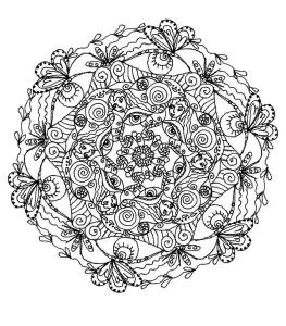 Mandala Difficile 5