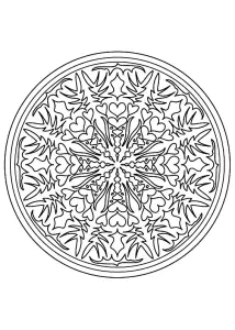 Mandala Difficile 9