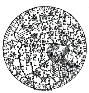 Mandala Joyeux Noel
