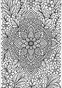 Mandala Zen Géométrique