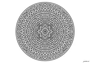 Harmonie géométrique des cercles concentriques