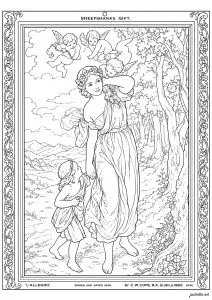 Promenade Enchantée Sous les Arbres