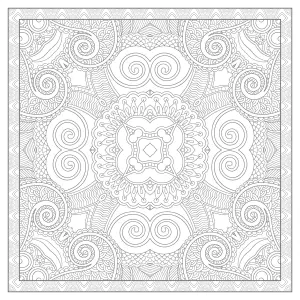 Mandala carre par karakotsya 4