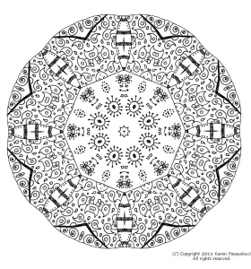 Mandala adulte 6
