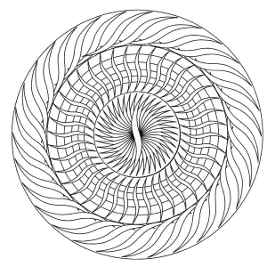 Mandala facile 5