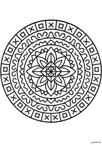 Symétrie en Cercle envoûtante