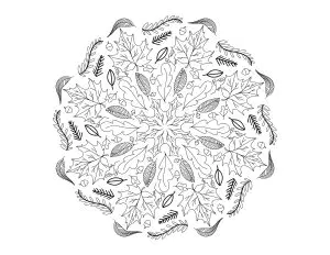 Mandala d'Automne