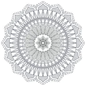 Mandala zen antistress 7