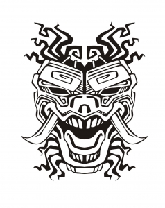 coloriage-adulte-masque-inspiration-inca-maya-azteque-2