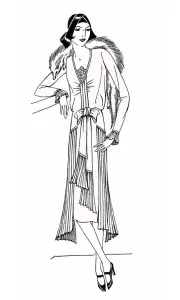 Tenue Pour Femme Des Années 1930