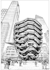Le Vessel de New York – Architecture monumentale contemporaine