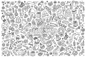 Doodle de Noël