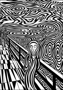 Le Cri revisité : vision hypnotique et distorsion expressive