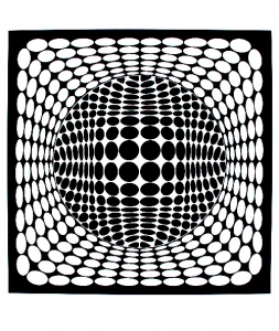 coloriage-op-art-illusion-optique-rond