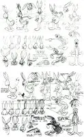 Croquis Bugs Bunny