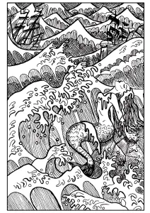Sirene Dans La Mer