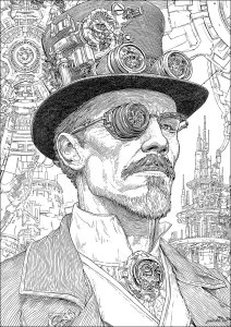 L'homme au monocle