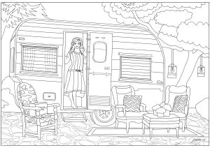 La Femme à La Caravane