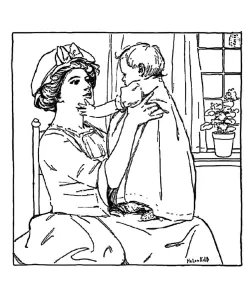 Dessin Mere Et Fille Vintage
