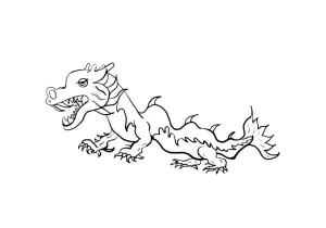 Dibujo Gratis De Año Nuevo Chino Para Descargar Y Colorear