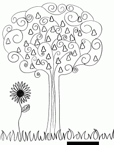 Dibujo Del árbol