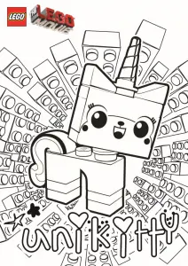 Dibujo Gratis De Lego La Gran Aventura Para Imprimir Y Colorear
