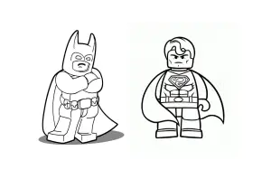Dibujos Para Colorear De Lego La Gran Aventura Para Imprimir