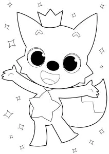 Pinkfong, el amigo zorro de Baby Shark