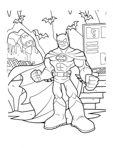 Dibujos para colorear de Batman para descargar