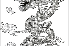 Dibujos Para Colorear De Caballeros Y Dragones Para Niños