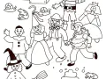 Imagen De Carnaval Para Descargar Y Colorear