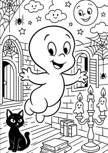 Casper en una casa encantada