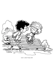 Colorear a Cedric para niños