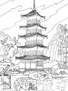 Joli Temple Chinois