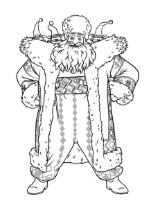 Imagen de las cinco leyendas para descargar y colorear
