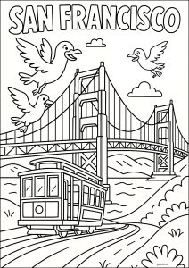 San Francisco: su legendario puente y un tranvía