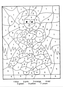 Dibujos para colorear de páginas para colorear mágico para descargar