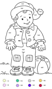 Dibujos para colorear de páginas para colorear mágico para descargar