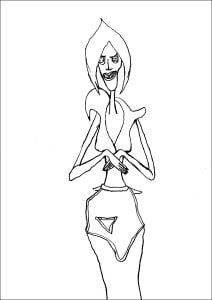 Dibujos para colorear de coraline para descargar