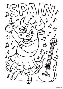 Dibujos Para Colorear Gratis De Country Para Imprimir