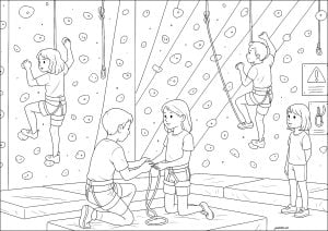 Dibujos para colorear de deportes para niños