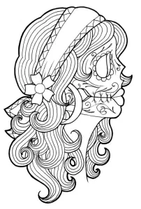 Rostro Femenino De Perfil