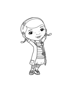 Image of doctor peluche (disney) para descargar y colorear
